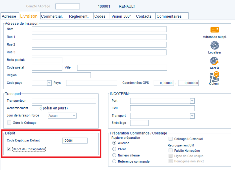 Gestion des stocks consignés 2